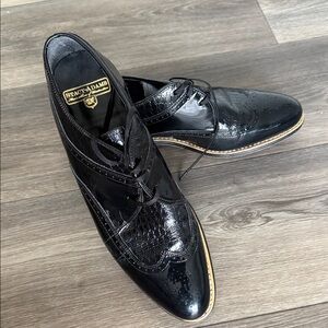 Stacy Adams Glossy Black Oxfords